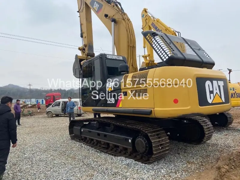 Used excavators-Caterpillar329d