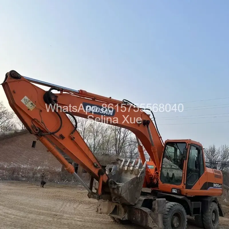 Used Excavator Doosan 210w