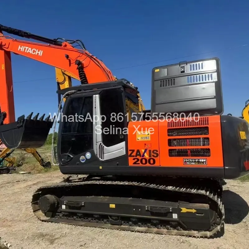 used Hitachi excavator 20 tons zx200LC zx200-3G zx200-5A zx200-6 for sell