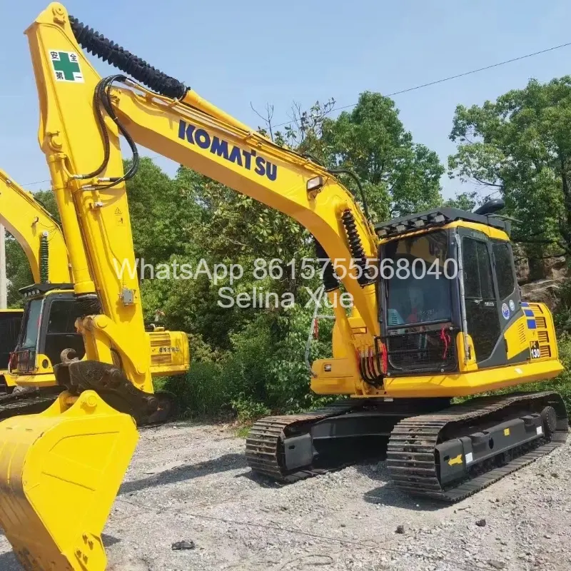 used Komatsu PC130 excavator