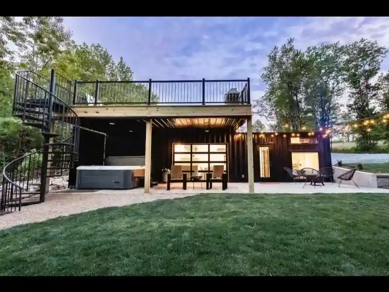 Modular Container Starry Sky Camping Cabin Custom Manufacturer