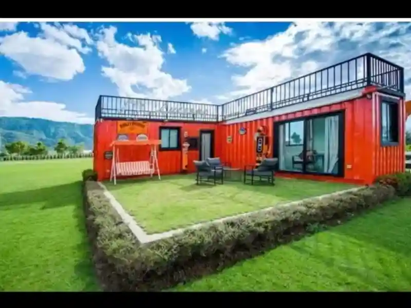 Modular Container Starry Sky Camping Cabin Custom Manufacturer
