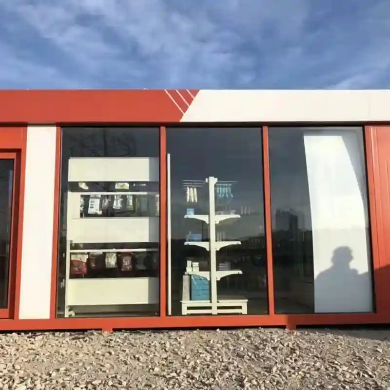 20ft Modular Container Convenience Store With Expandable Layout and Modern Design