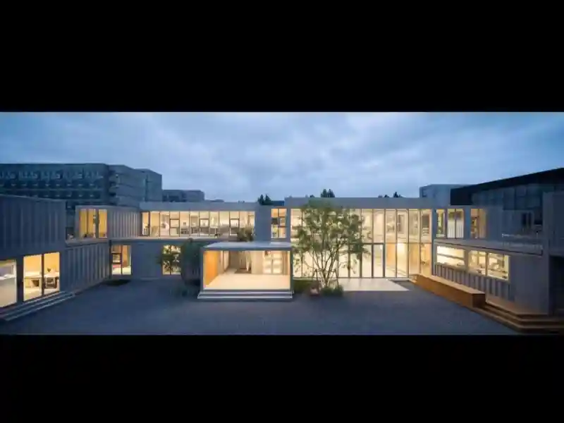 Modern Expandable Modular Container Office Complex for Commercial Projects