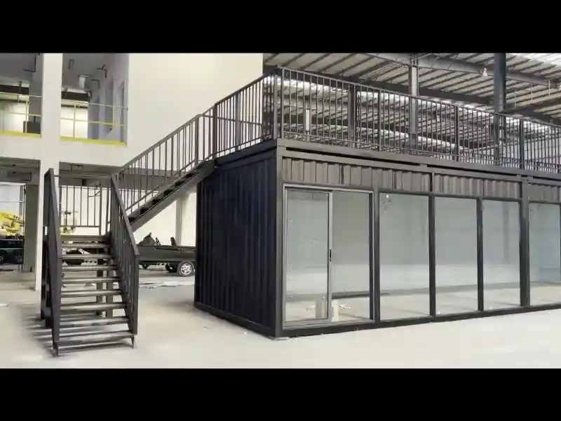 Modern Expandable Modular Container Office Complex for Commercial Projects