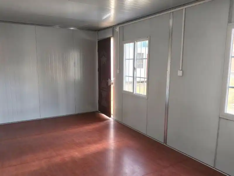Green Camouflage Flat Pack Container House Prefabricated Modular Building