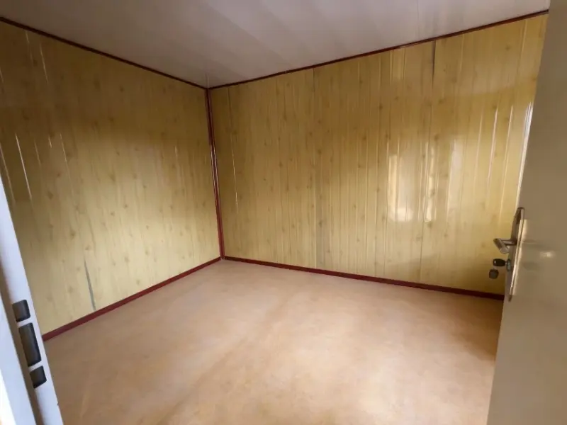 Wood Grain Flat Pack Container House for Modular Accommodation
