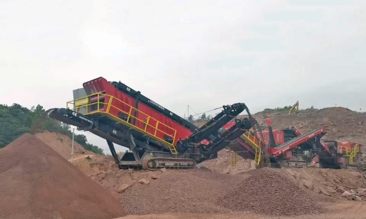 Hainan Red Sandstone Crushing Project