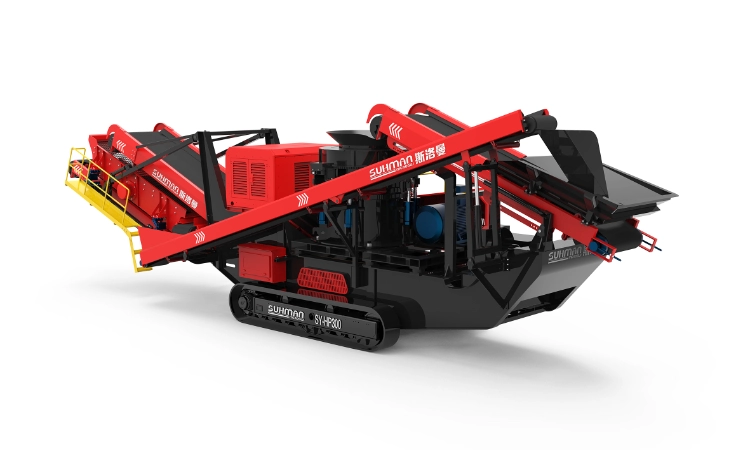 tracked mobile stone crusher