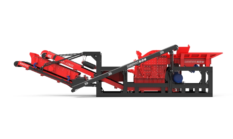 modular impact crusher with easy mobility