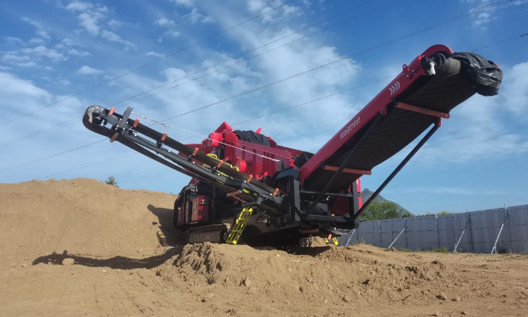 heavy-duty scalper screening machine