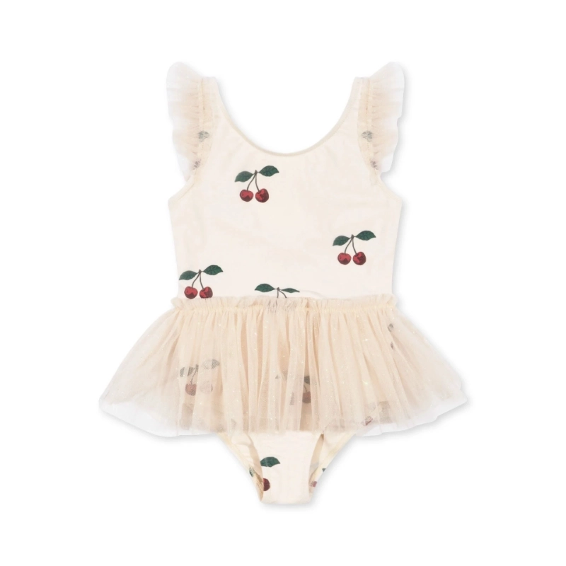 mesh one piece girl swimwear