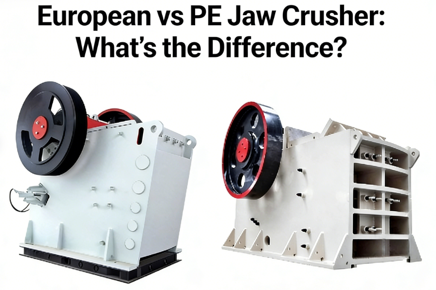 European vs PE Jaw Crusher
