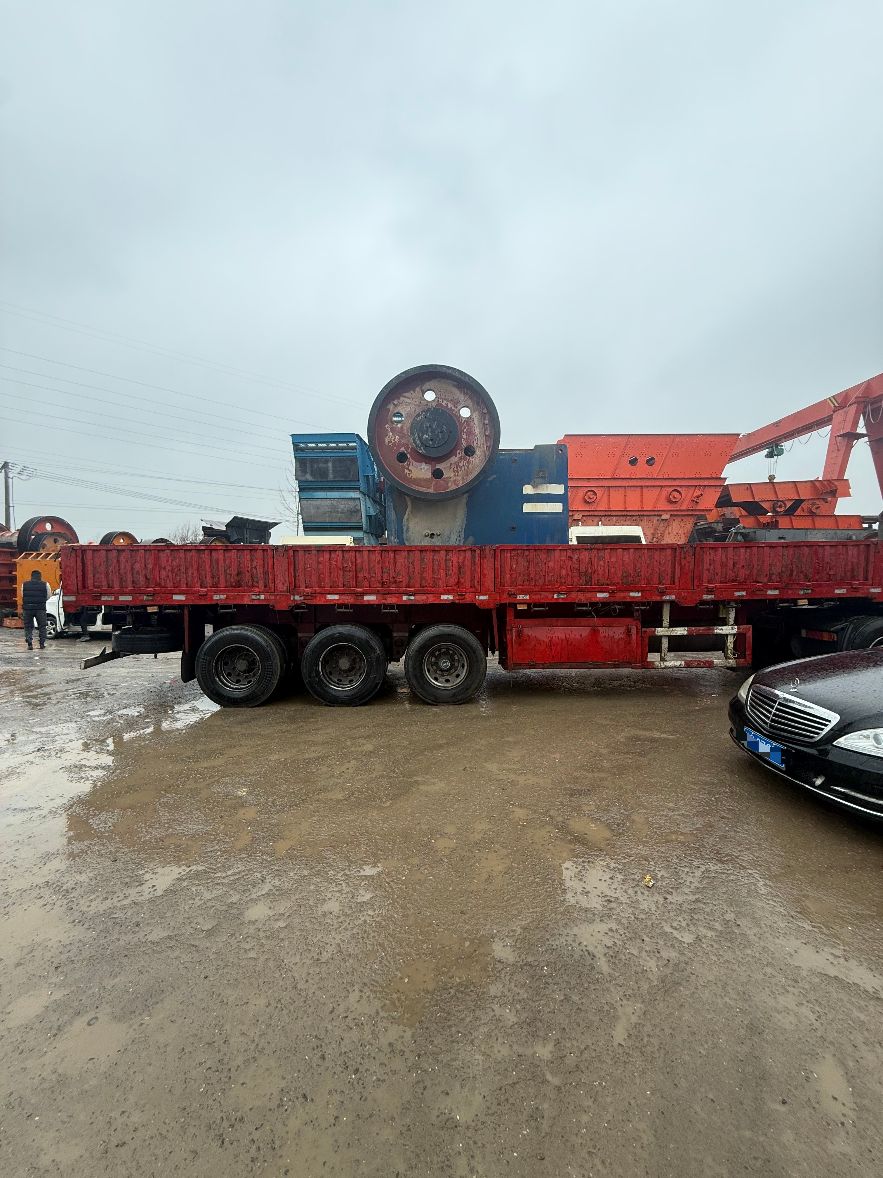 Used PE750×1060 Jaw Crusher Shipped to India