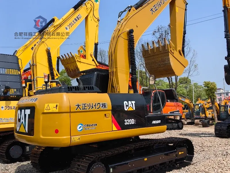 Excavadora hidráulica Caterpillar 320 usada y asequible a la venta