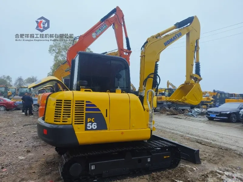 Used Komatsu PC56-7 Excavator