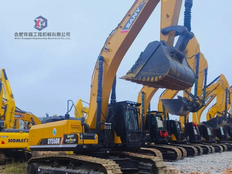 Used Sany 550 Excavators