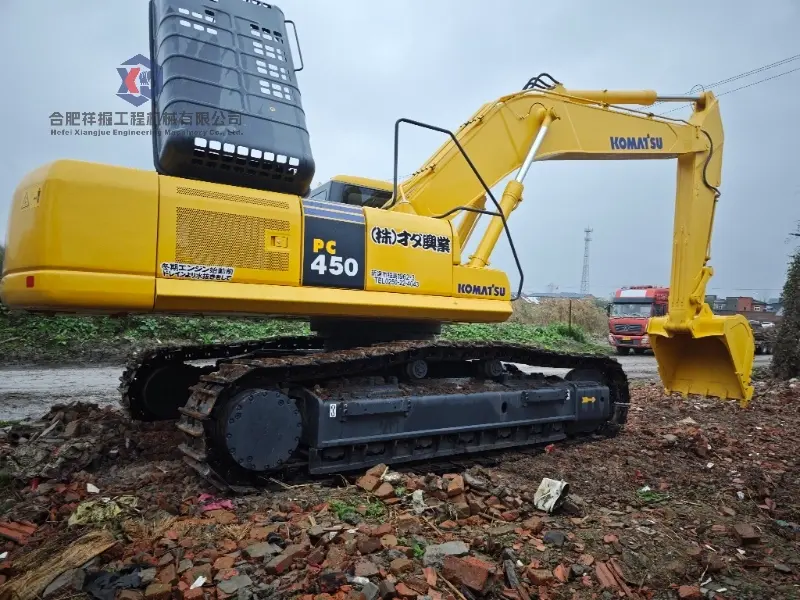 used komatsu 450-7 excavator