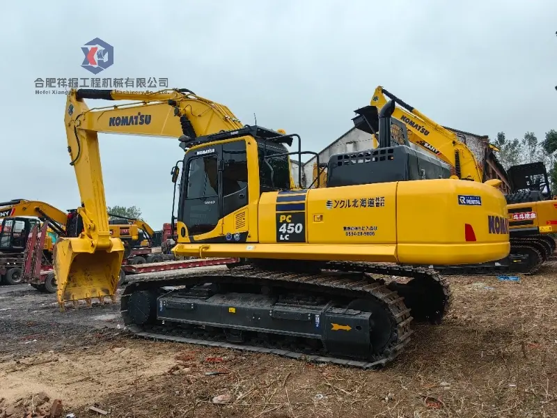 used komatsu 450-8 excavator