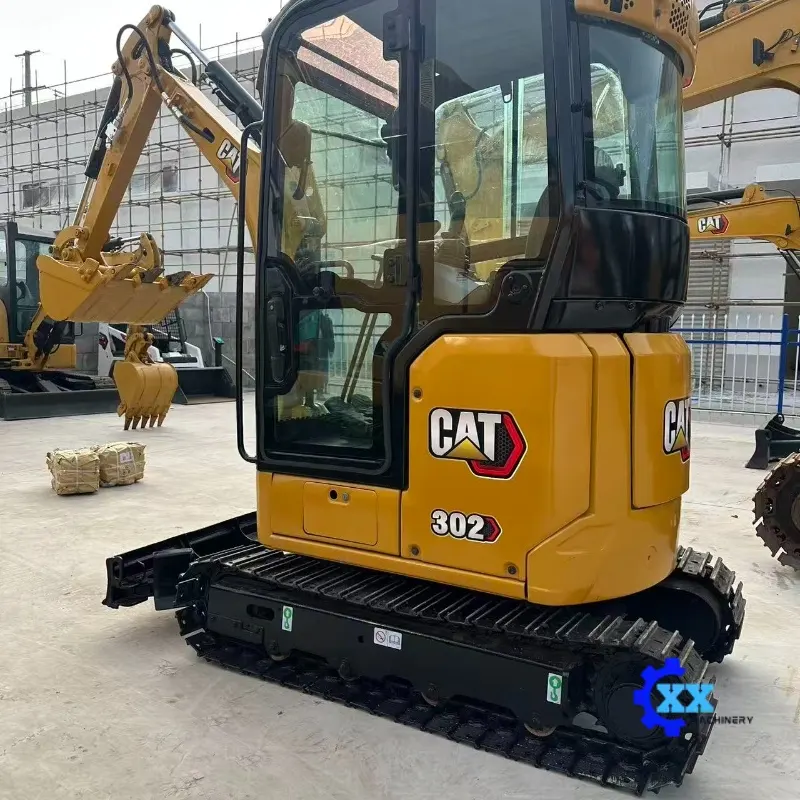 2-ton Second-hand Caterpillar CAT302 Crawler Hydraulic Excavator for Sale