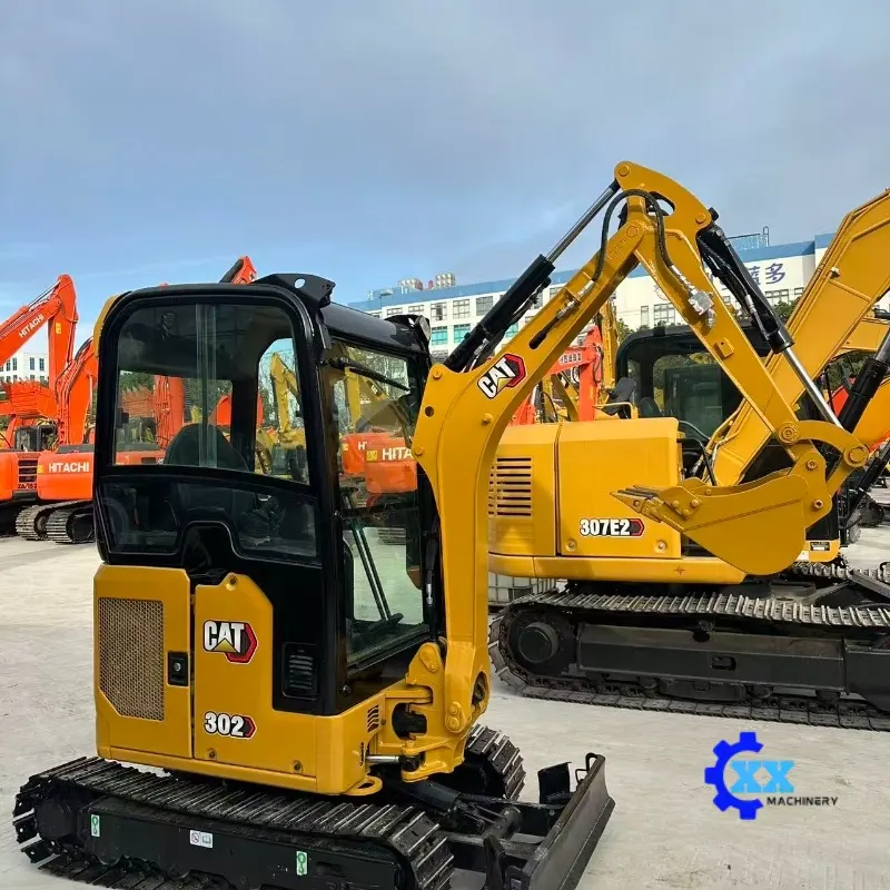 Used Caterpillar CAT302 Crawler Hydraulic 2 ton mini Excavator for sale