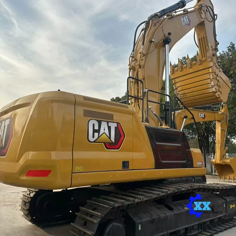 Second-hand Caterpillar CAT345GC Crawler Hydraulic 45 ton large Excavator for sale