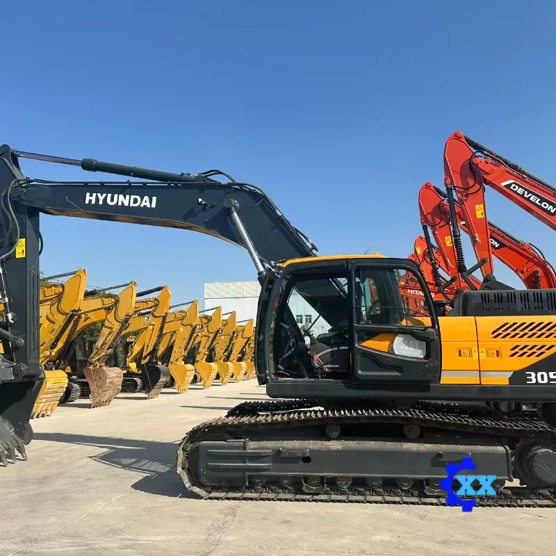 30-ton Second-hand Hyundai 305LC-9T Crawler Hydraulic Excavator for Sale