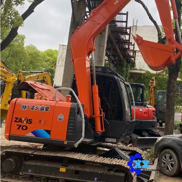 Hitachi ZX70 7 Ton Mini Excavator - High Efficiency & Multi-scene Universal