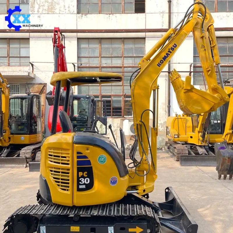 Original Komatsu PC30MR Used Mini Excavator