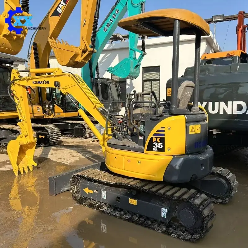 Original Japanese Used Komatsu PC35 mini excavator 3.5 ton Good condition video inspection available