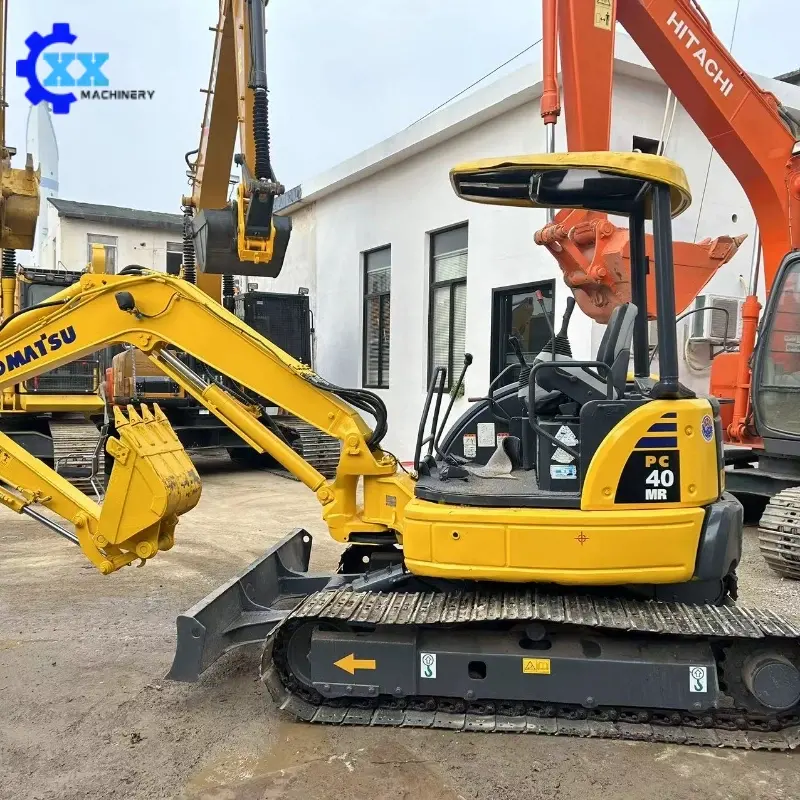 Original Japanese Used Komatsu PC40 mini excavator 4 ton Good condition Video inspection available