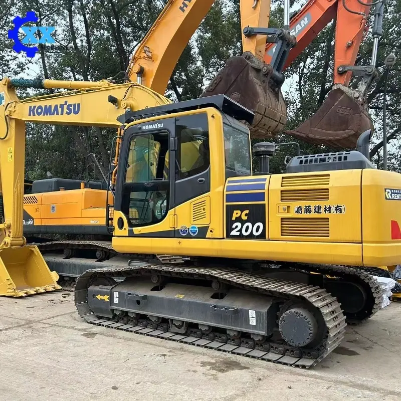 Used-Japan-Komatsu-PC200-8-Excavator-20-ton-Hydraulic-Excavator-Fuel-efficient-and-Durable