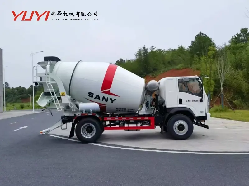 Brand new Sanyi 23 concrete mixer truck