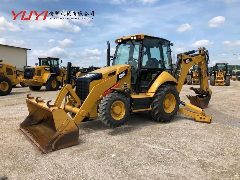 Cat 420F Backhoe Loader USA Original Caterpillar Backhoe Loader