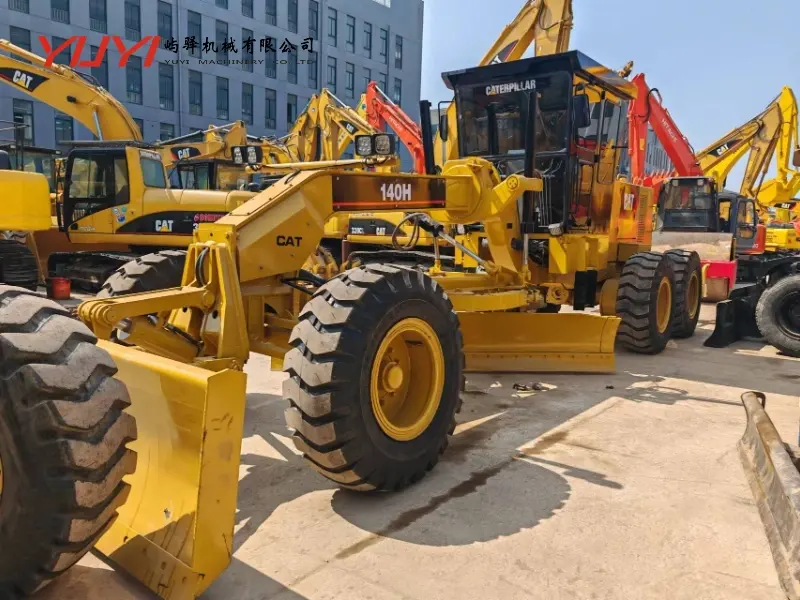 Caterpillar Cat 140h Motor Grader Second-Hand High-Quality Original Cat 14h From Japan