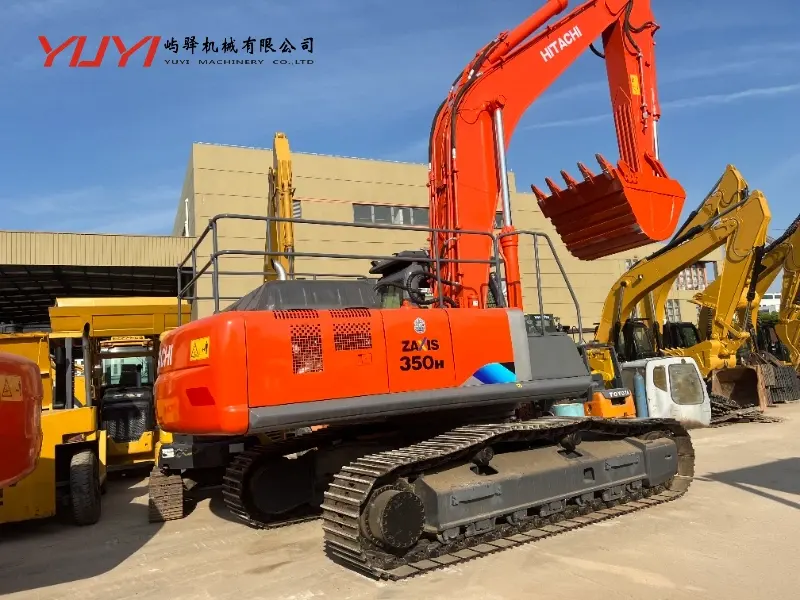 Construction and Mining Machinery Original Hitachi Zx350 Used Excavator Made in Japan Hitachi 35 Ton Hydraulic Crawler Excavator Zx350-3G