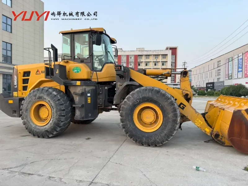High Quality Used Sdlg 955f Wheel Loader Front End Loader with Core Engine Motor Bearing Components Hot Sale 5ton Loader