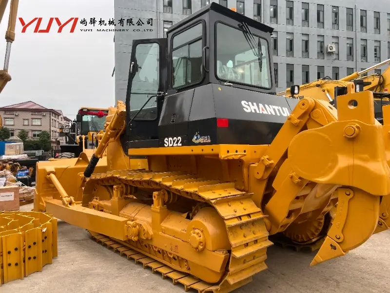 Hot Sale 2024 Model Used SD22 Bulldozer High Quality Global Shipping Original Shantui SD22 Low Hours SD22