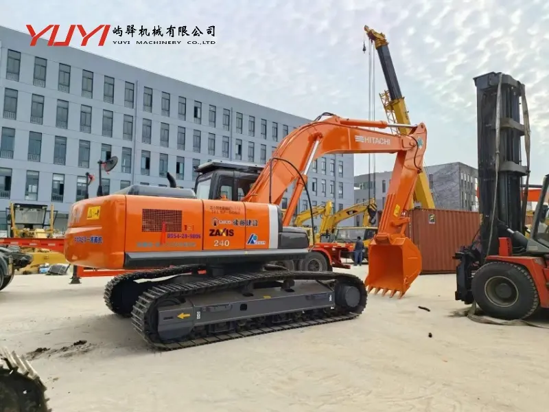 Hot Sale Hitachi Zx240 Excavator Best Price Guaranteed High Quality Used Hitachi Zx240 Original Zx240 Crawler Excavator