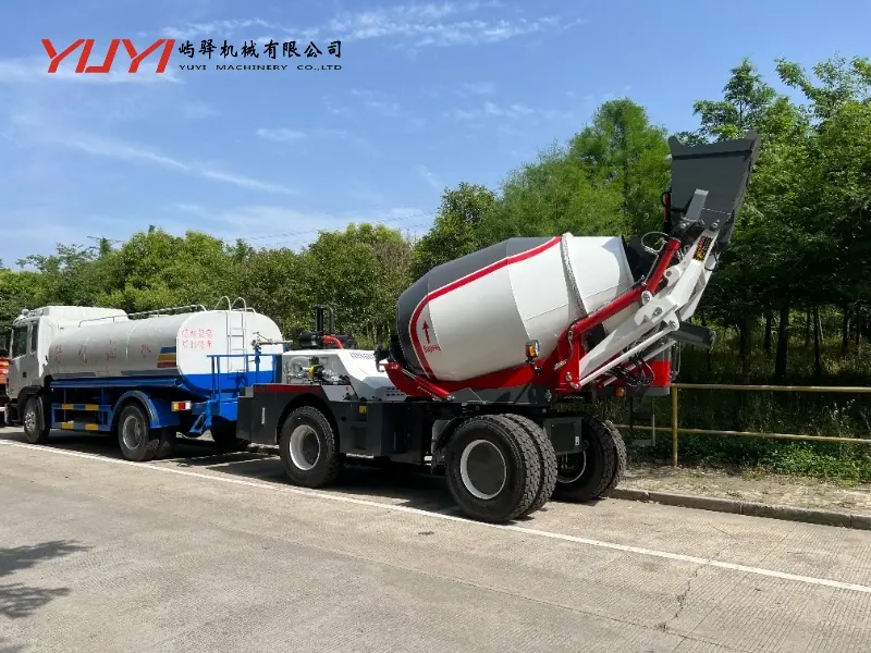 Hot-selling concrete mixer truck, brand new