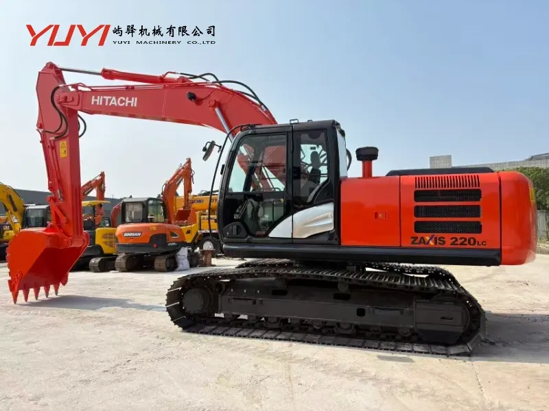 Japan Hitachi Zx220 Used Excavator Machine for Sale Hitachi Zx220 Hydraulic Crawler Excavator Digger Used Hitachi Excavators Zx220-6A