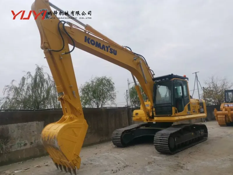 Japan Used Komats PC220 Hydraulic Crawler Excavator for Sale