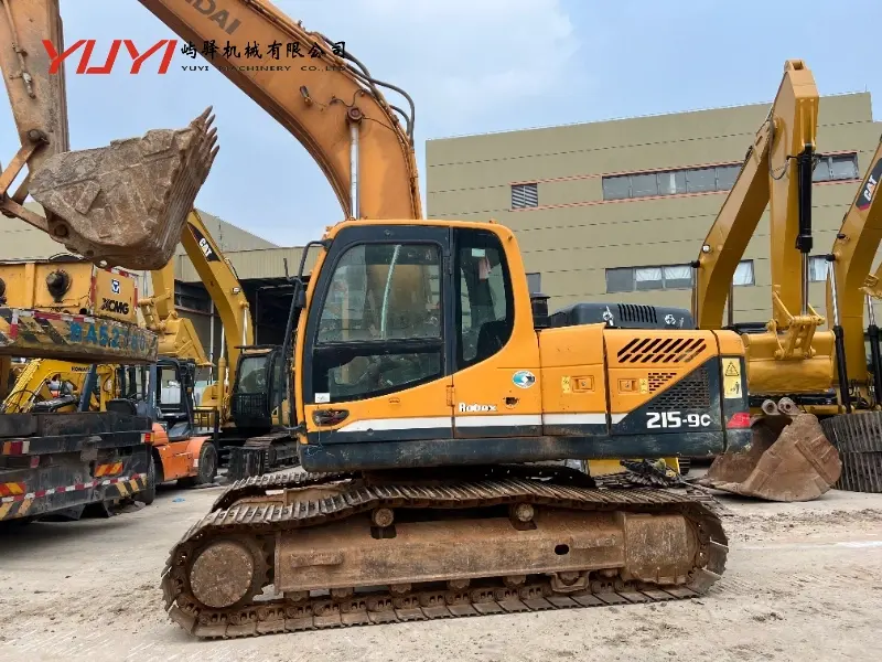 Original Hyundai 215-9C Excavator for Sale Original Hyundai 215-9c Excavator with Genuine Parts Used Hyundai 215-9c Excavator in Good Condition