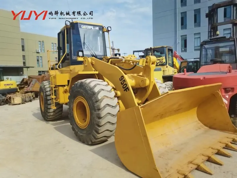 Original Japan Used Cat 950f Wheel Loader Caterpillar Hydraulic Wheel Loader 950f 966h 980 980h for Sale