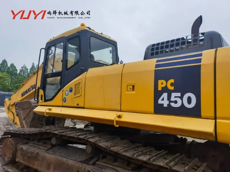 Secondhand Komatsu PC450 Used Excavator Heavy Duty Digger for Sale Original Construction Machinery 40 Ton Crawler Digger