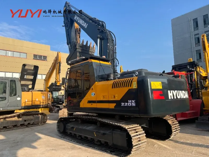 Used Hyundai Hx220s Excavator Second Hand Hyundai Hx220s Hot Sale Model Original Hx220L Excavator Hydraulic Excavator