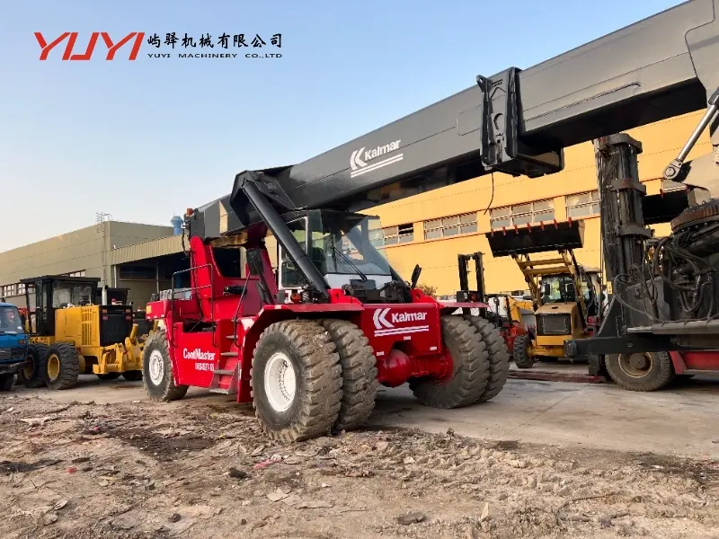 Used Kalmar DRS4527 Reach Stacker Original Second Hand Kalmar DRS4527-45T Genuine Parts Original Kalmar DRS4527 Reachstacker