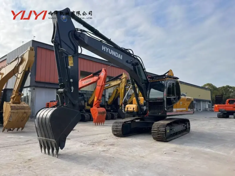Used Original Korea Hyundai 220LC-9s 210W-9 Crawler Digger 220-9s 220LC-9 220-9 220 305 Secondhand Excavator Hyundai220 Heavy Duty Robex Hydraulic Excavator