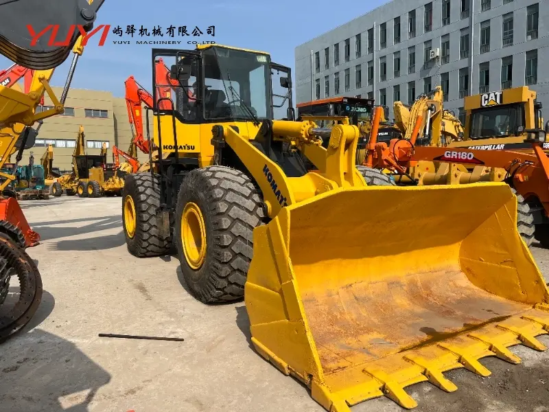 Used Wheel Loader Komatsu WA380 Used Original Japanese Front Loader Komatsu WA380