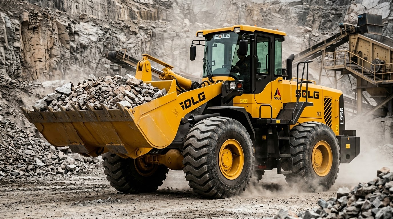 Why a Used SDLG L956 Loader Maximizes Earthmoving ROI